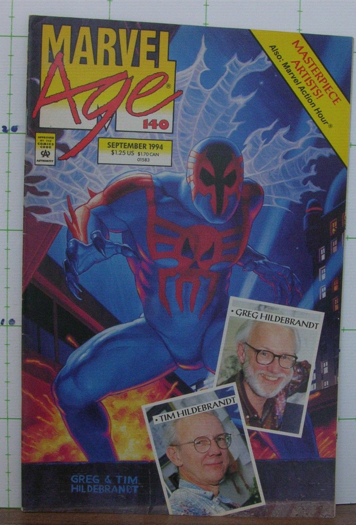 Hildebrandt, Tim - Hildebrandt, Greg - Marvel age 140 - september 1994