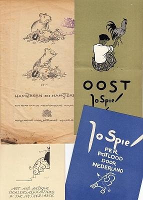 SPIER, Jo - Collectie kleine publicaties.
