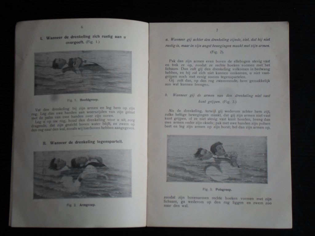  - Hoe men een drenkeling op het droge moet brengen
