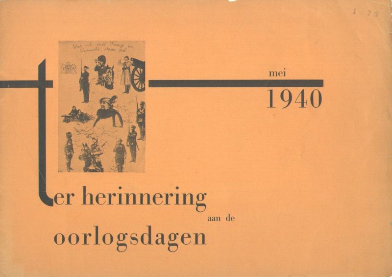 Auteur (onbekend) - Mei 1940 (Ter herinnering aan de oorlogsdagen)