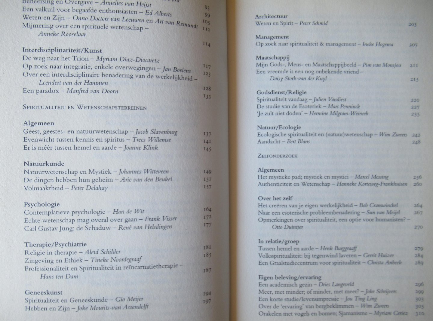 Weeda, Iteke - Spiritualiteit en wetenschap