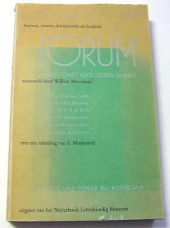 Mooijman, Willem (samenstelling) - Forum. Brieven