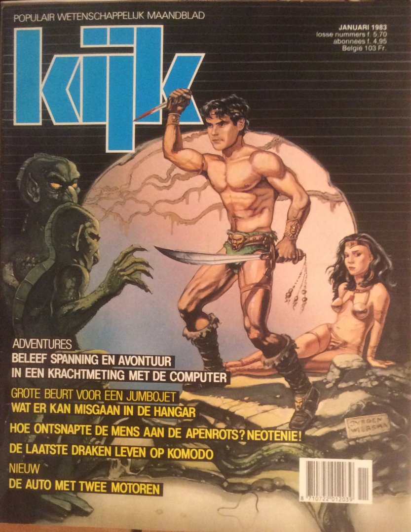 Kijk - Redactie - Kijk maandblad (77 exemplaren, vnl 1976-1983)