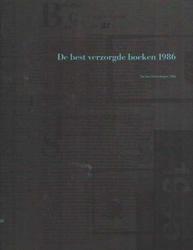  - De best verzorgde Boeken 1986 / The best book designs 1986
