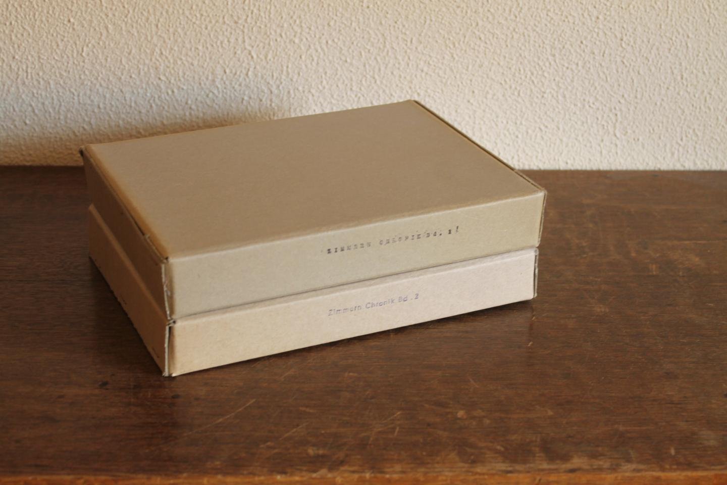 Decker-Hauff, Hansmartin / Seigel, Rudolf (Hrg.) - Die Chronik der Grafen von Zimmern. Handschriften 580 und 581 der Fürstlich Fürstenbergischen Hofbibliothek Donaueschingen. Band1 und 2 (von 3)