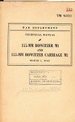 War Department - Technical Manual 155-M Howitzer M1 and 155-M Howitzer Carriage M1