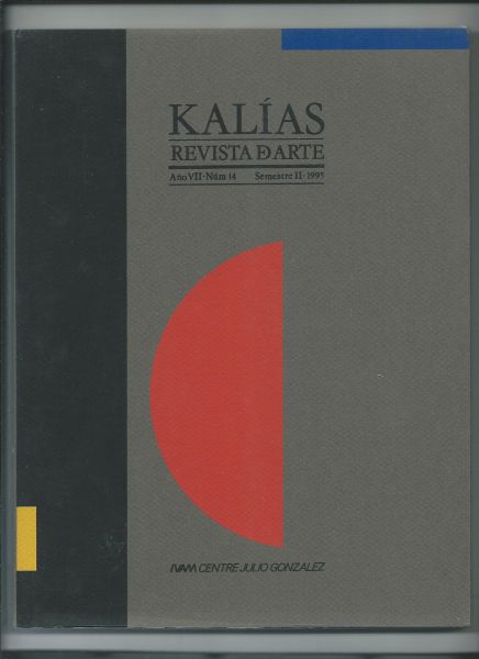 Yvars, J.F. (Dirigida par) - Kalías, Revista d'Arte, Num 14