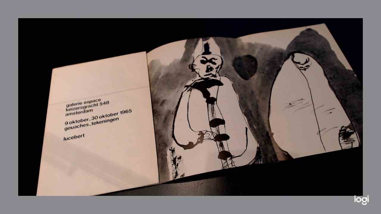 Lucebert - Brochure galerie Espace