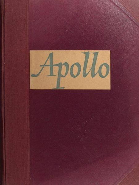 Tielrooy, Johannes & Fr.W.S. van Thienen (red.). - Apollo. Maandschrift voor literatuur en beeldende kunsten