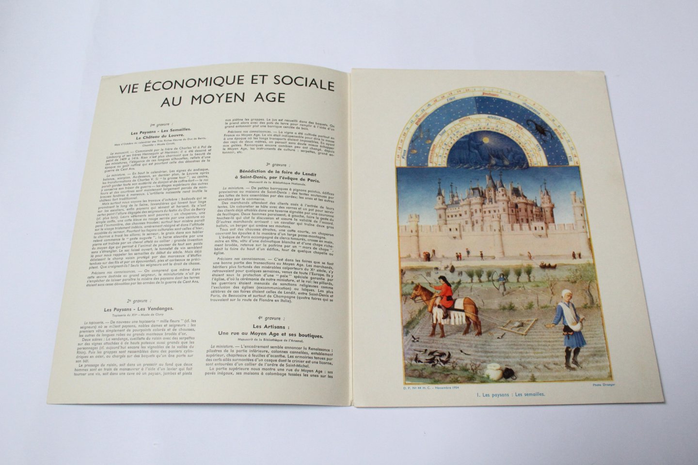 A. Rossignol - Documentation pédagogique, n°44 :Vie Économique et Sociale au Moyen Age