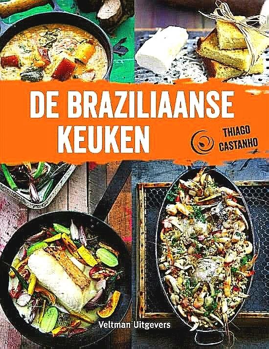 Castanho , Thiago . & Luciana Bianchi . [ isbn  9789048310005 ]  4717 - De Braziliaanse Keuken . (  Brazilië is een enorm uitgestrekt land met een overvloed aan uitzonderlijke ingrediënten en een schat aan etnische, culinaire invloeden; daaruit is een van de spannendste keukens ter wereld voortgekomen.  -