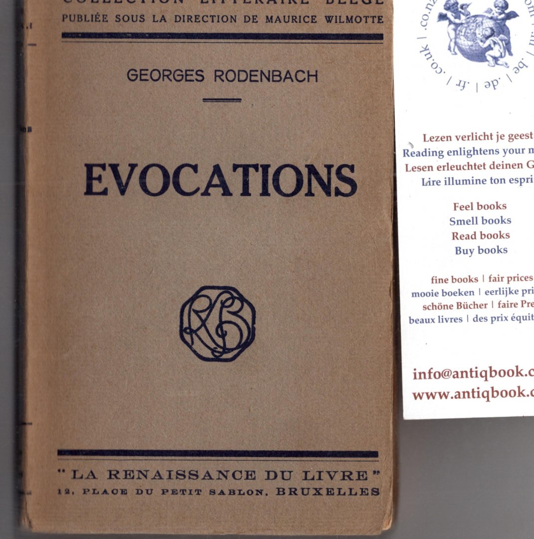 Rodenbach, Georges - Evocations