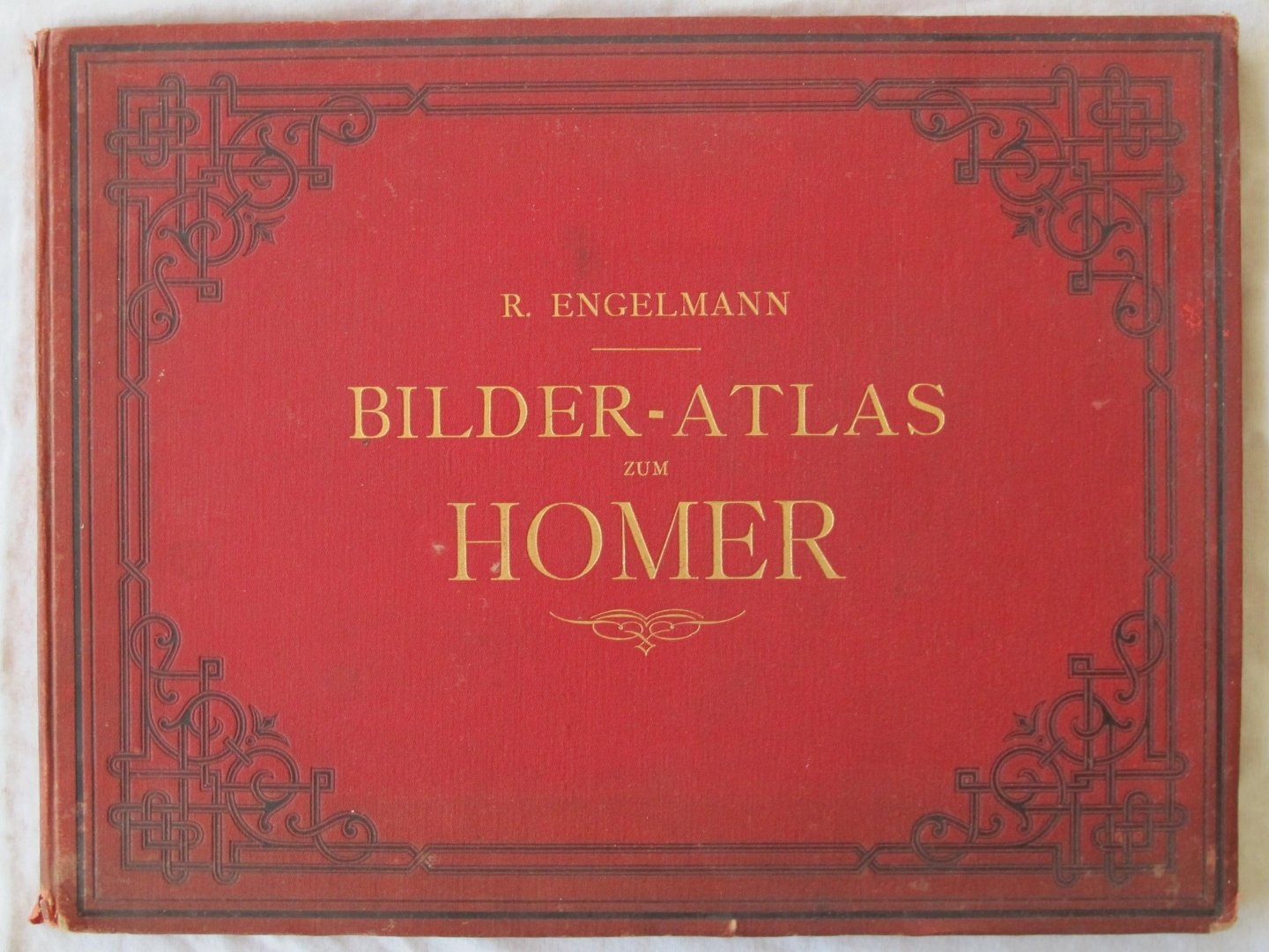 Engelmann, R. Prof. Dr. - Bilder-Atlas zum Homer sechsunddreissiig tafeln mit erlauterndem texte