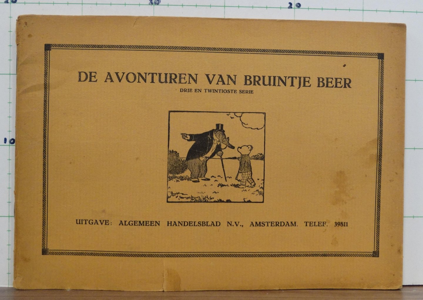 Tourtel, Mary - de avonturen van Bruintje Beer - 23 - 1: Bruintje Beer ontmoet een Chineeschen toovenaar  - 2: Bruintje Beer en Bullie Mops helpen de dwergen - 3: Bruintje Beer en de sneeuwmachine - 4: Bruintje Beer en Wim Das gaan uit visschen