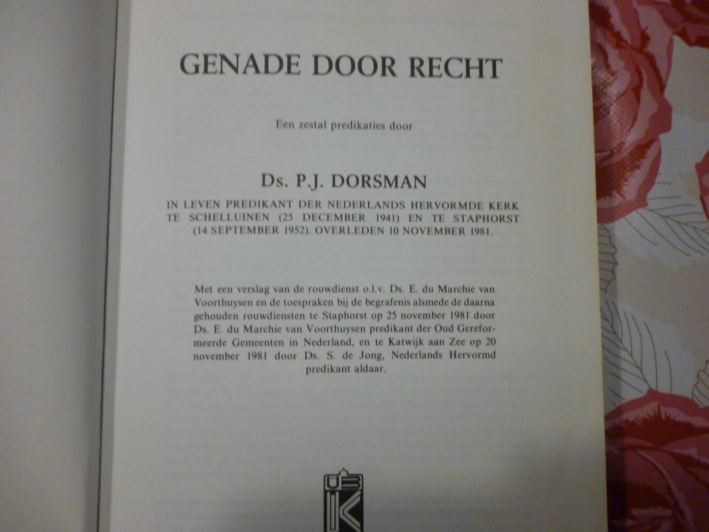 Dorsman P.J. - Genade door recht