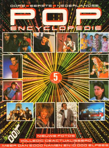 Diverse auteurs - Oor's Eerste Nederlandse Pop Encyclopedie 1986, 5e editie, 339 pag. hardcover, zeer goede staat