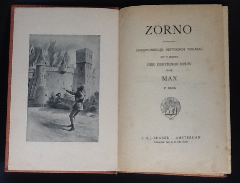 Max - Zorno : oorspronkelijk historisch verhaal uit 't midden der dertiende eeuw