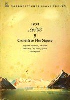 NDL - Brochure Norddeutscher Lloyd 5 Croisieres Nordiques 1938