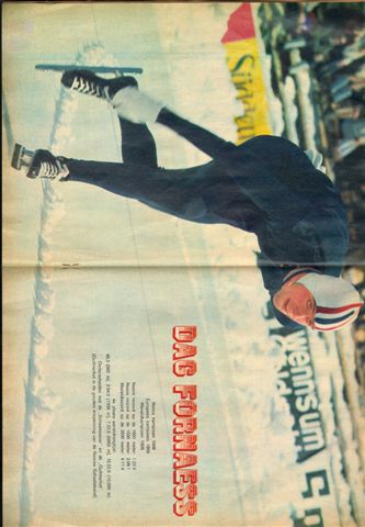 Diverse  tekenaars - PEP 1969 nr. 51, stripweekblad, 20 december 1969 met o.a. DIVERSE STRIPS (ASTERIX/VIDOCQ/RIK RINGERS/LUCKY LUKE/ROODBAARD)/HERMAN VAN VEEN (2 p.)/LUCKY LUKE (COVER TEKENING)/POSTER DAG FORNAESS (SCHAATSEN, 2 p.), goede STAAT