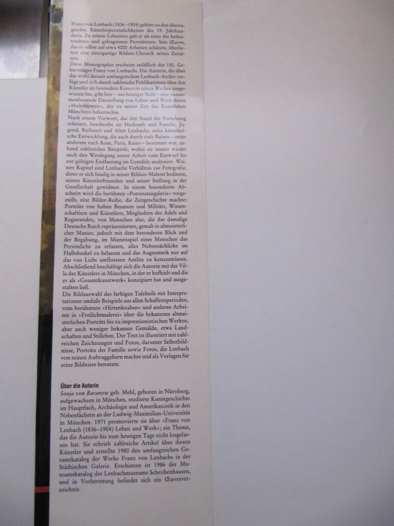 Sonja von Baranow - Franz von Lenbach