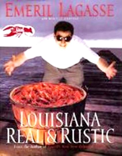 Lagasse , Emeril . & Marcelle Bienvenu . [ isbn 9780688127213 ] - Louisiana Real and Rustic . ( Lagasse introduces readers to the Creole tradition with an American twist. This guide includes 175 recipes that reflect the heart of Louisiana cooking and ingredients that reflect its soul. Includes 58 photos. .)