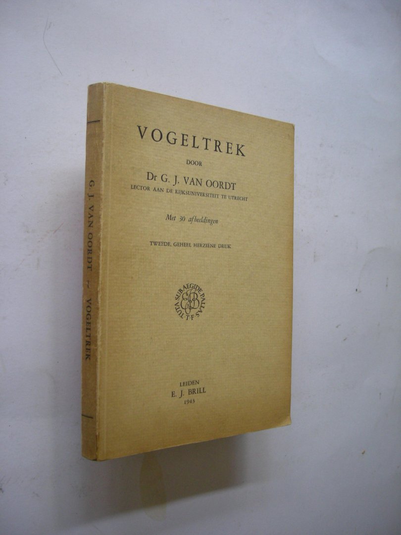 Oordt, G.J. van - Vogeltrek. Met 30 afbeeldingen