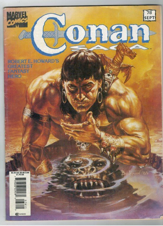 Roy, Thomas EAN759606029280 - Stan lee presents barbarian: Conan Saga Vol 1 78 (Reprint of the 1st story from Conan the Barbarian #41)