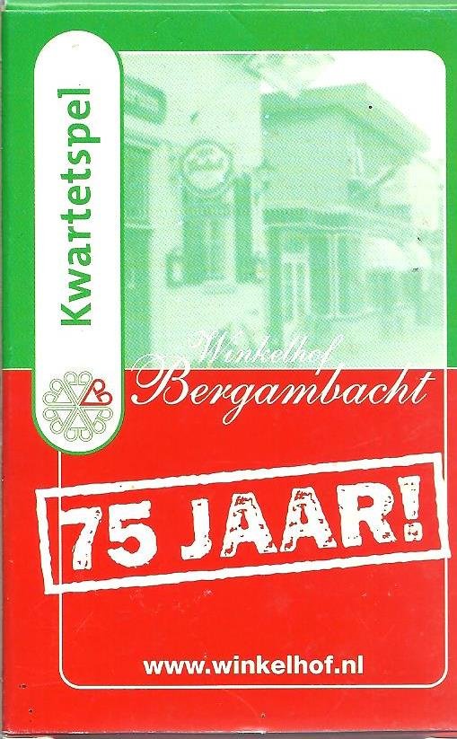 Winkelhof Bergambacht - Kwartetspel Winkelhof Bergambacht 75 jaar