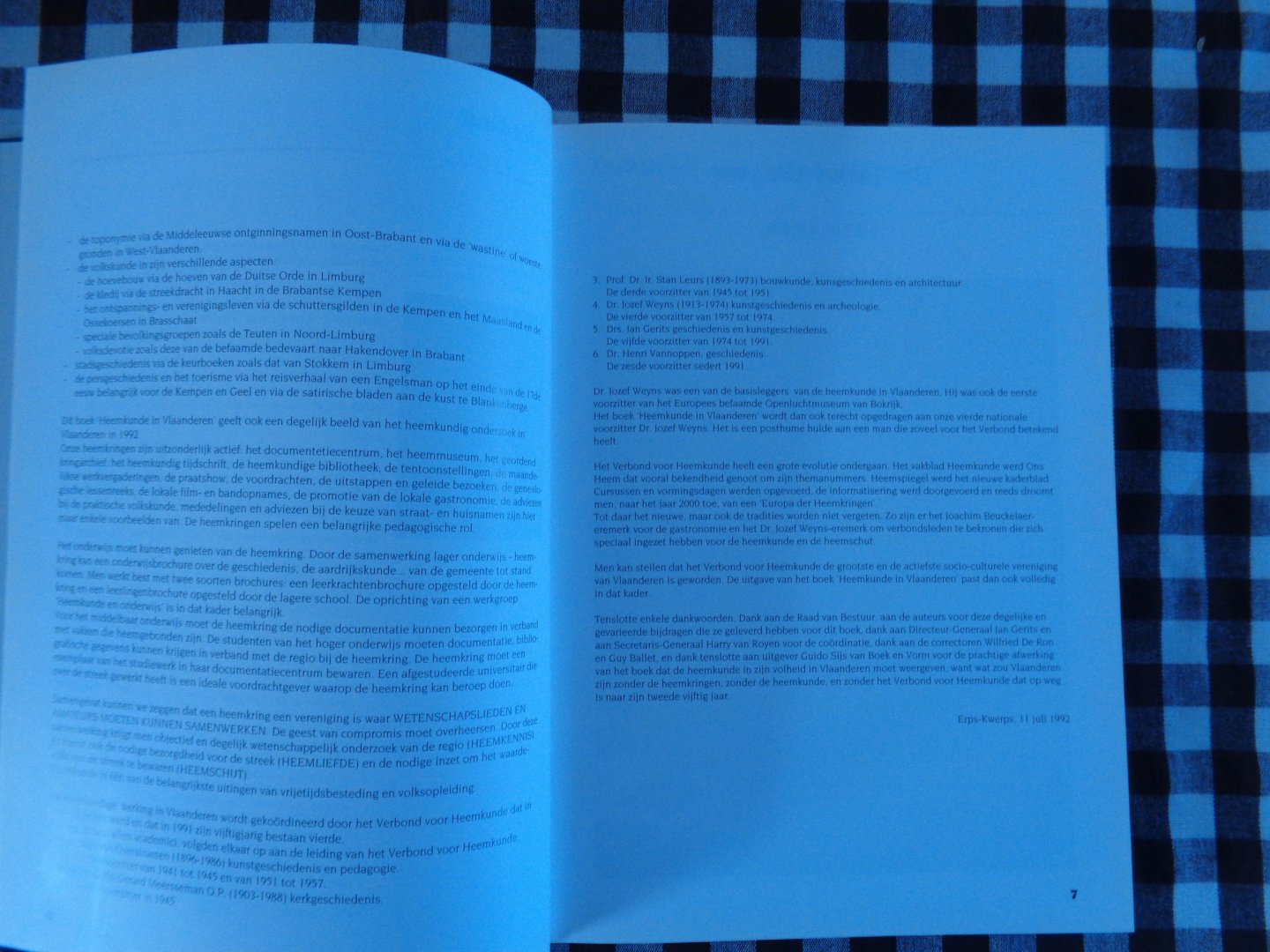 jozef   Weyns - Heemkunde in vlaanderen huldeboek dr. jozef weyns