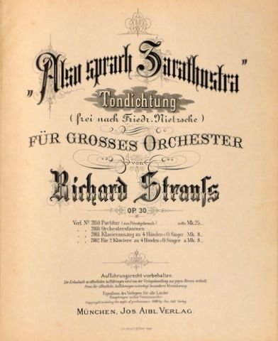 Strauss, Richard: - [Sammelband Klavierauszuge zu vier Händen (ohne Text) von Op 2, 7, 20, 24, 25 (Vorspiel), 30]