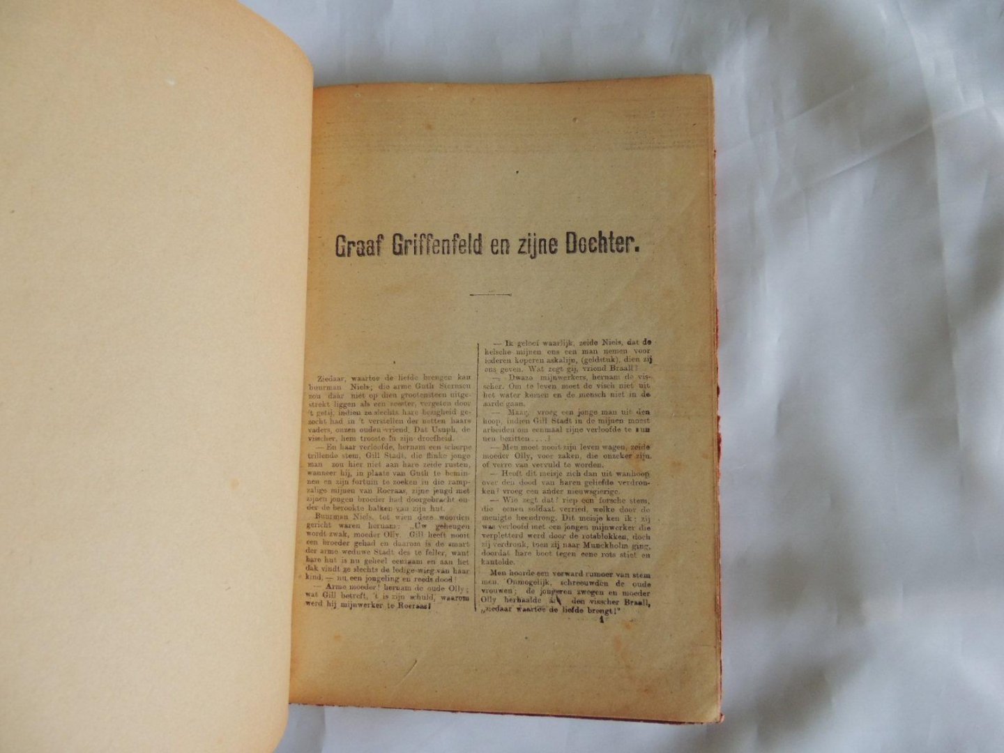 Niet vermeld. Vrije vertaling van een verhaal van Victor Hugo. - Graaf Griffenfeld en zijne dochter.