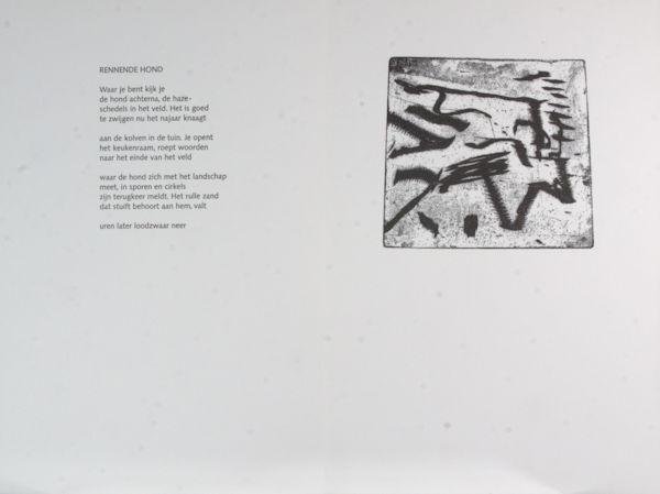 Budé, Frans. - Rennende hond.