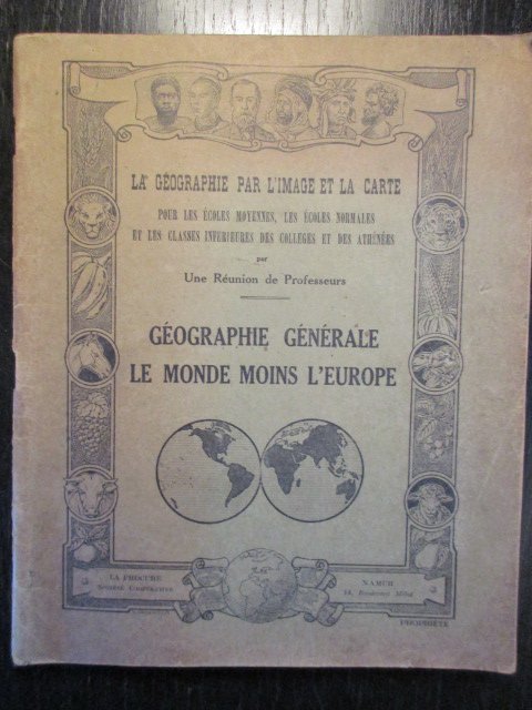 Une réunion de Professeurs - Géographie Générale Le Monde moins l'Europe
