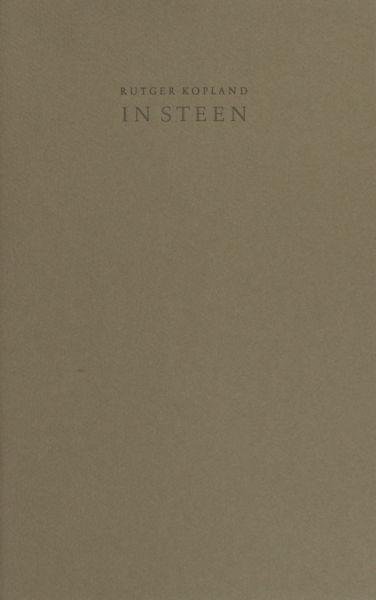 Kopland, Rutger. - In steen.