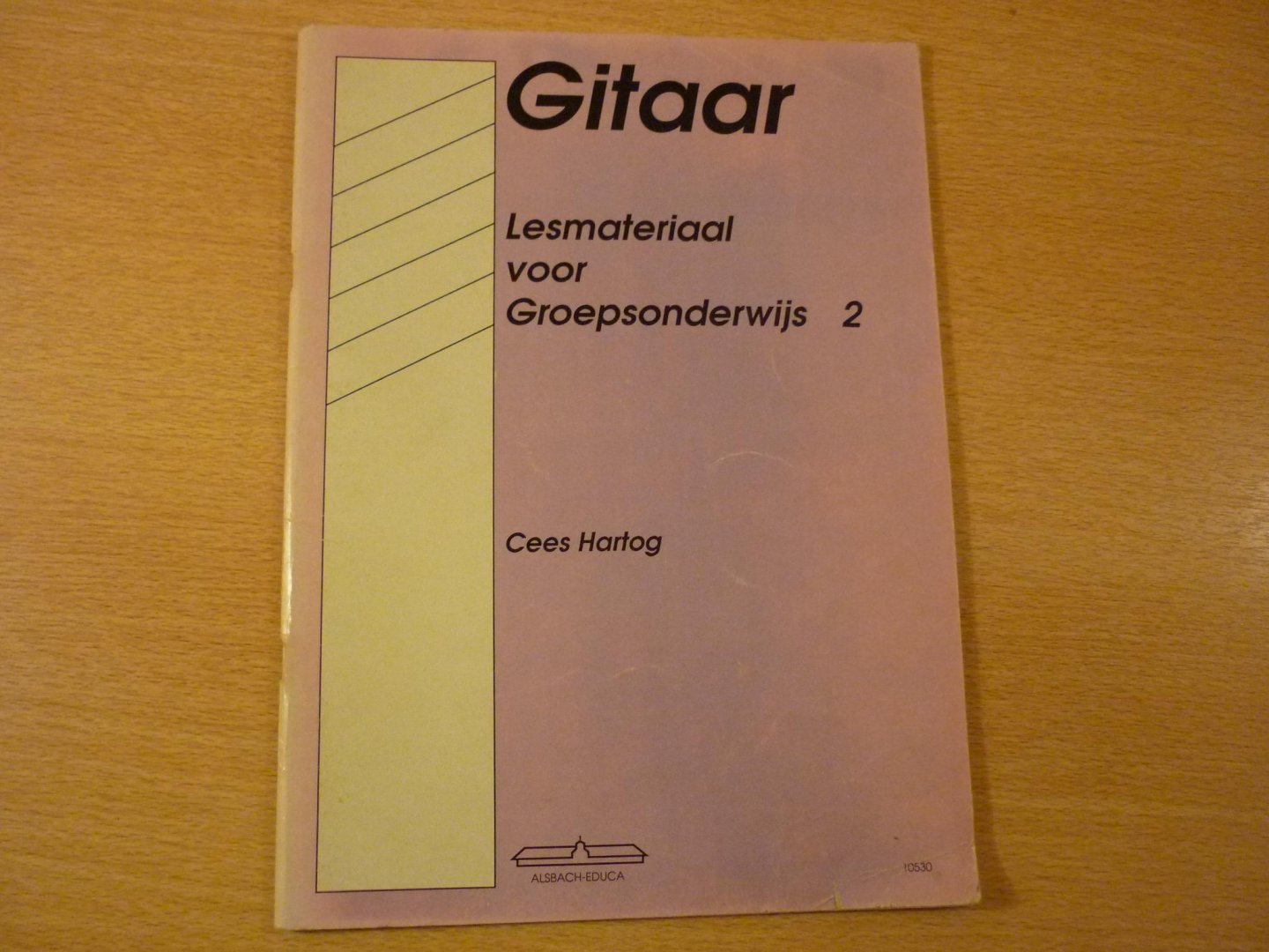 Hartog Cees - Gitaar; Lesmateriaal voor groepsonderwijs - Boek 2;