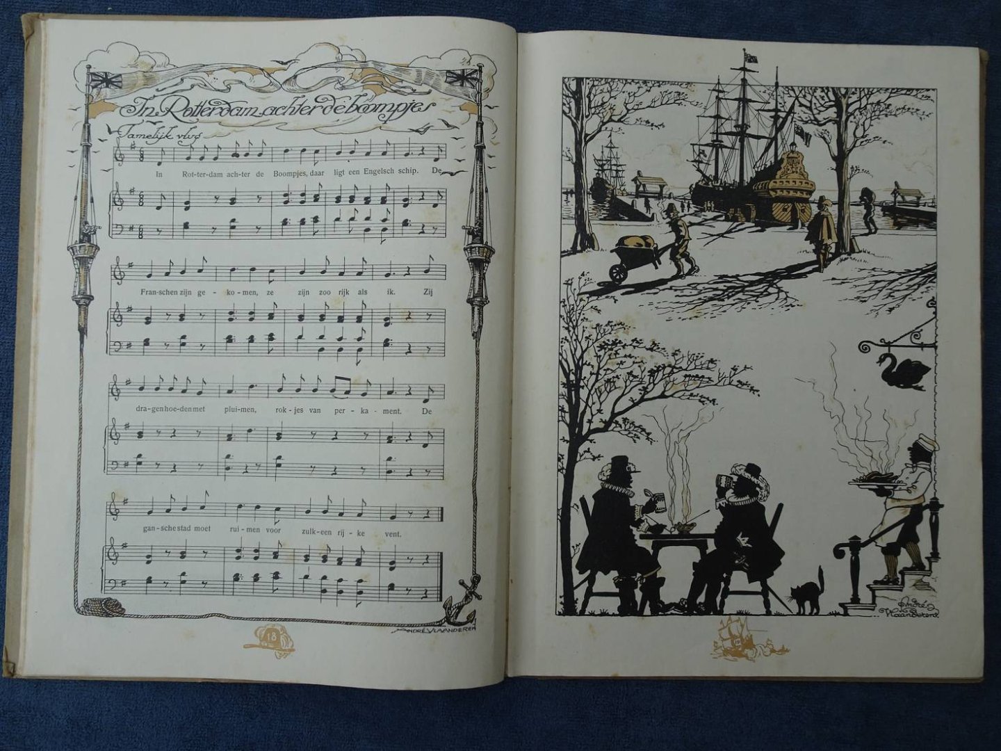 Veer, Johan de, Daniël de Lange en André Vlaanderen. - Goede bekenden. Onze populaire kinderliedjes. Tweede bundel.