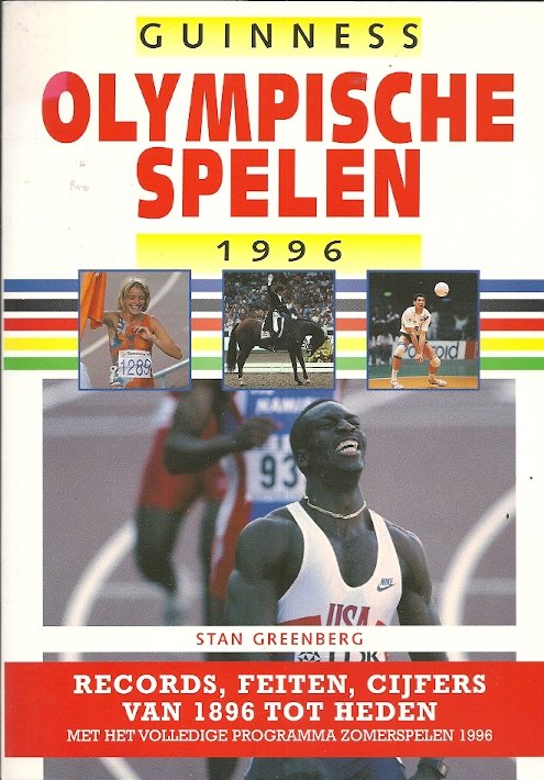 GREENBERG, STAN - Guinness Olympische Spelen 1996 -Records, feiten, cijfers van 1896 tot heden