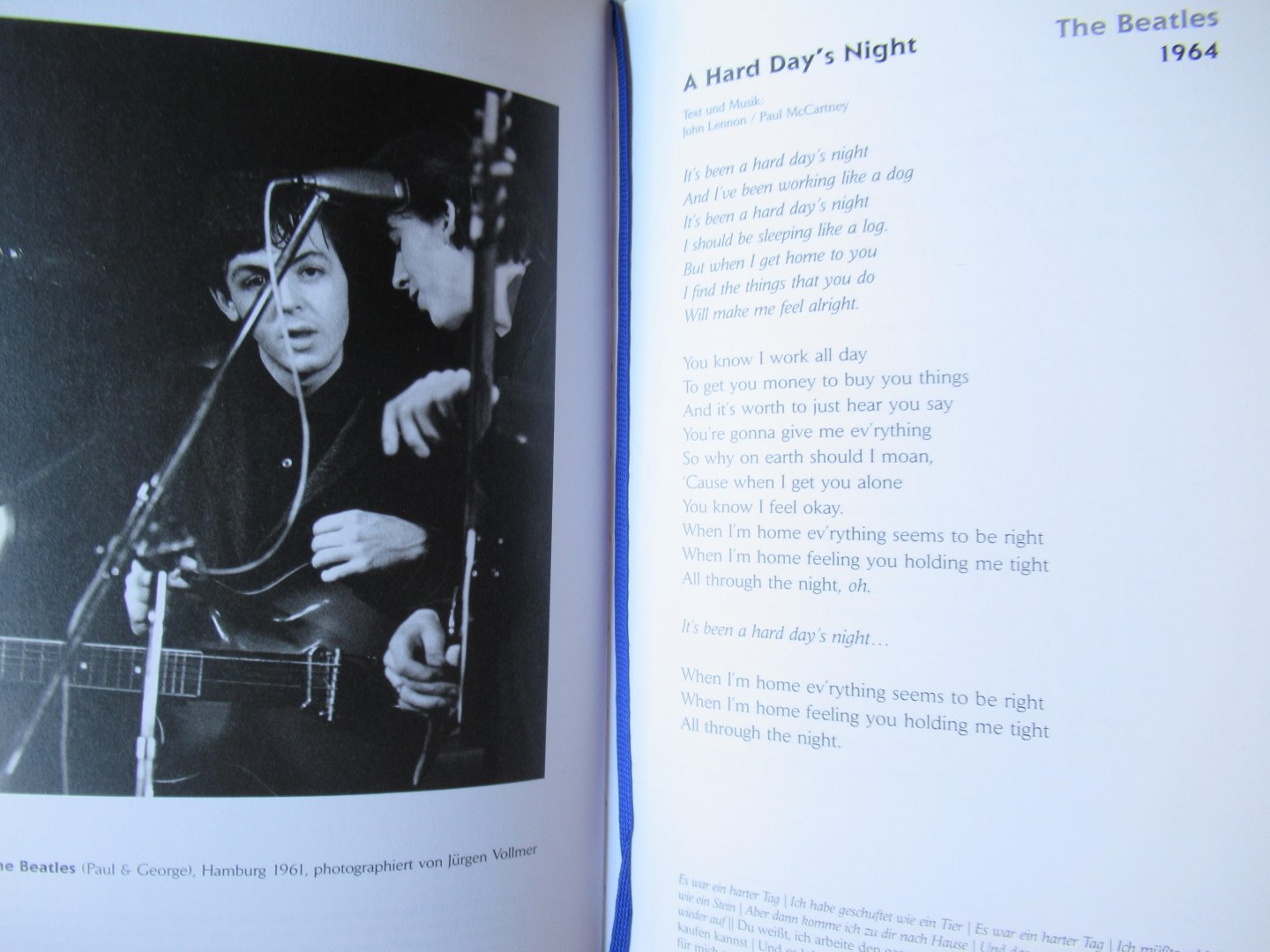  - Tambourine man. Pop lyrics der 60er Jahre