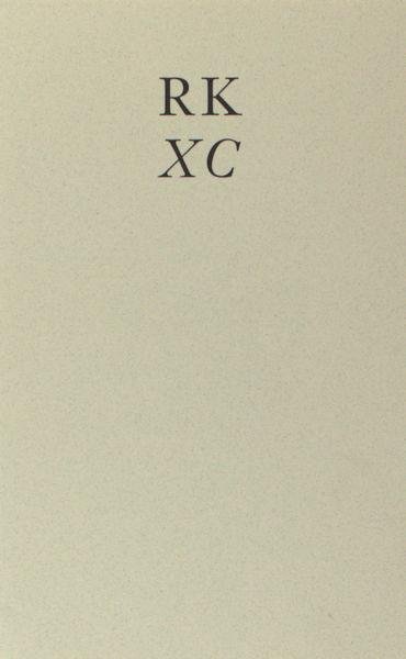 Kuipers, Reinold. - Ode (en) Altijd weer.