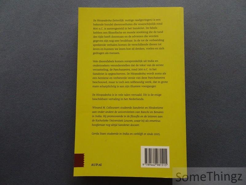 Narayana / Winand / M. Callewaert & Gerda Staes (vert.) / Geertje Aalders (illustr.). - De Hitopadesha: Indiase fabels uit het Sanskriet.