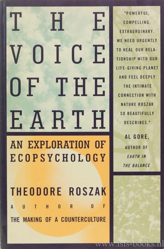 ROSZAK, T. - The voice of the earth.