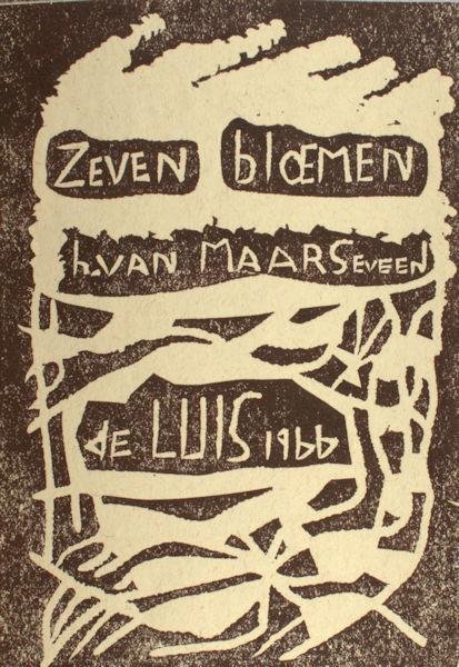 Maarseveen, H. van. - Zeven bloemen.