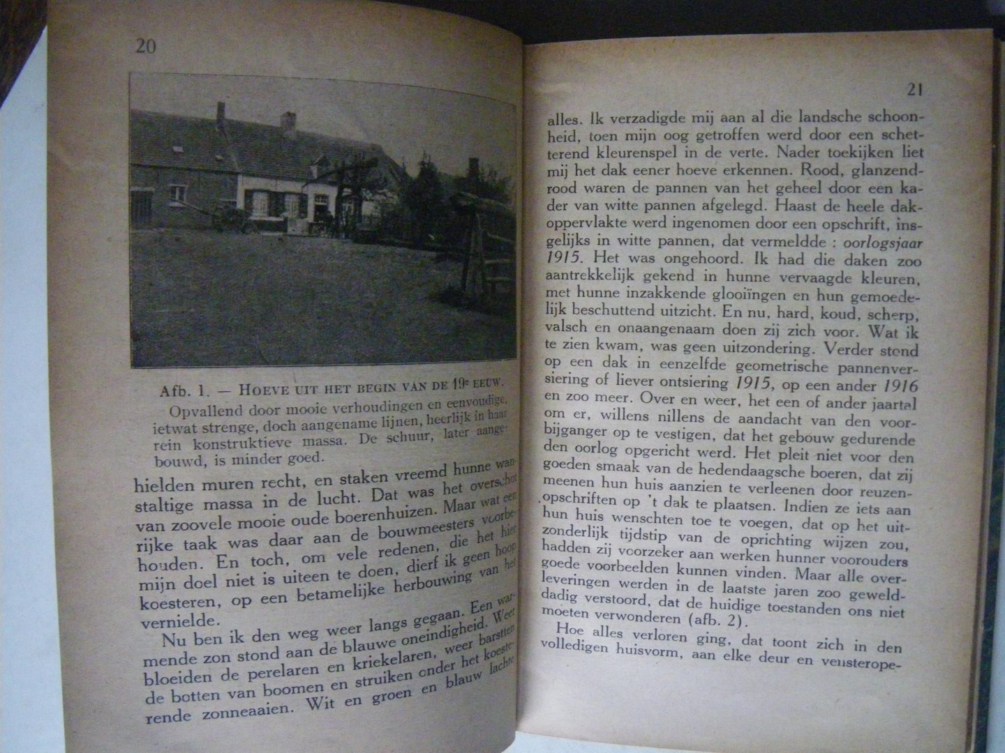 Leonard Edward - Voor 's land wederopbouw korte opstellen over bouwkunst (Vlaamsche Bibliotheek)