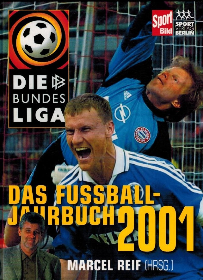 Marcel Reif und Gunter Netzer - Bundesliga Fussball-Jahrbuch 2001