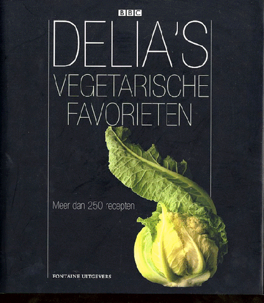 Smith , Delia . [ isbn 9789059560116 ] 2819 - Delia's vegetarische Favorieten . ( Meer dan 250 recepten . ) De in Groot-Brittannië, maar ook op het continent zeer populaire BBC tv-kok en kookboekauteur bundelde een groot aantal van haar - gedeeltelijk eerder verschenen -