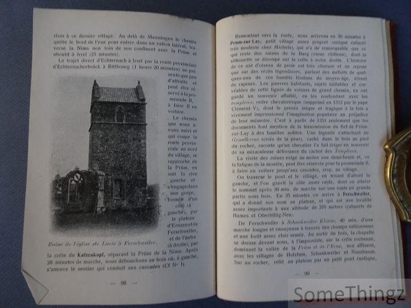 N/A. - Société d'Embellissement d'Echternach / M. Huss (impr.) - Echternach et ses environs. Petite Suisse Luxembourgeoise. Avec une carte spéciale.