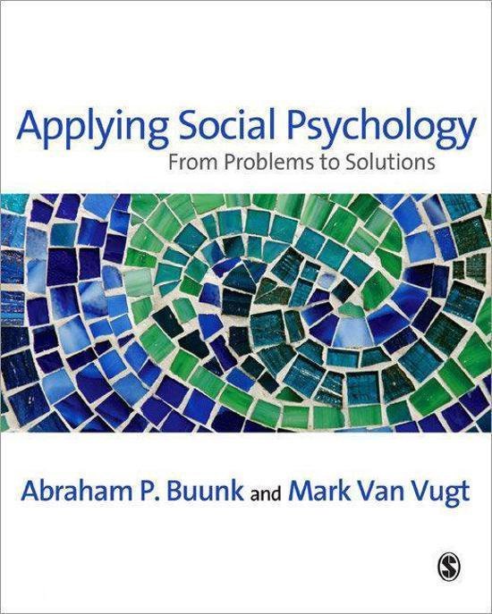 Mark van Vugt - Applying Social Psychology