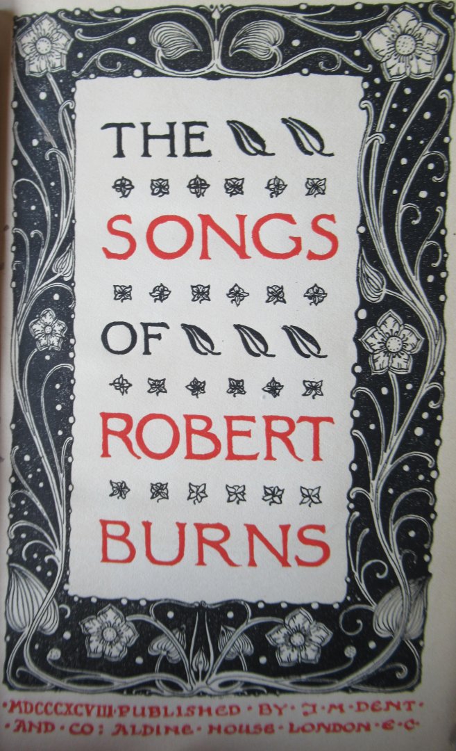 Burns, Robert - The songs of Robert Burns 2 delen