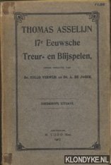 Asselijn, Thomas - 17e eeuwsche treur- en blijspelen