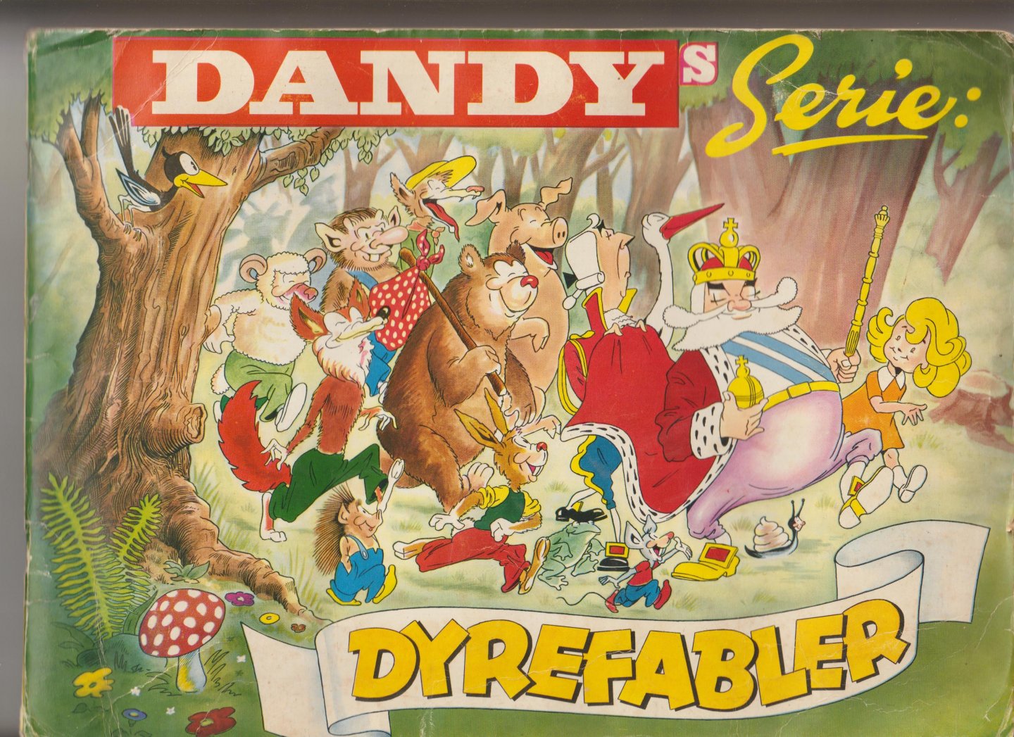 Niet aangegeven, illustrator Frederik Bramming - Dandy's serie: Dyrefabler